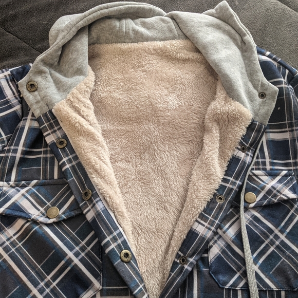 Fleece lined sweatshirt - Picture 2 of 2